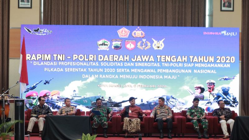 TNI-POLRI Siap Sukseskan Pilkada Serentak 2020