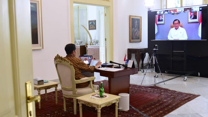 Presiden Joko Widodo Memberikan 4 Arahan Antisipasi Mudik  di tengah Endemi Covid-19