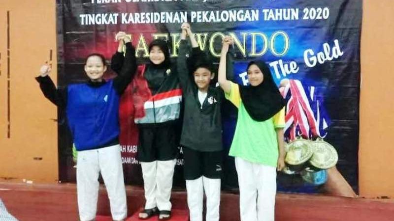 Prestasi Putra Putri  TNI  Juarai Sparring Taekwondo Dan Karate Popda Eks Karisidenan Pekalongan