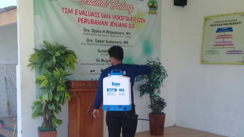 Kepedulian SLB Rahmawati dalam Pencegahan Penyebaran Covid-19 di Karanganyar