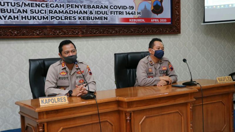 Kapolres kebumen Buka Operasi Ketupat Candi: mari Bersama Putus Penyebaran Covid-19