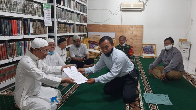 Ada Apa ? Babinsa Mangkubumen Datangi Ponpes Al-Islam Gumuk