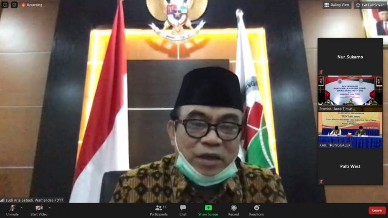 Wamendes PDTT Budi Arie Setiadi: BLT Dana Desa Harus Segera Disalurkan dan Dibagikan Sebelum Hari Raya Idul Fitri 1441 H