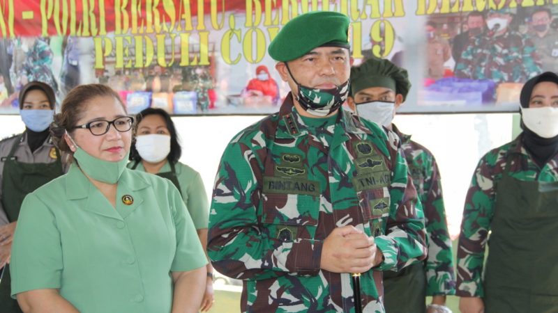 Komandan Korem 072/Pmk Kunjungi Dapur Lapangan Kodim 0734/Yogyakarta