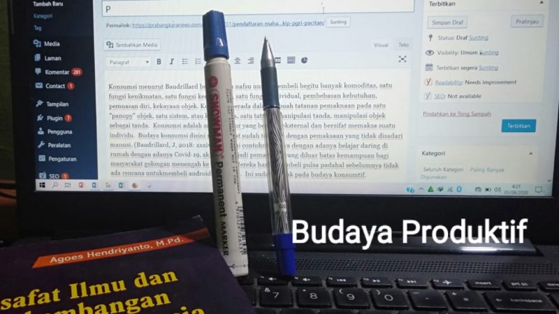 Menumbuhkan Sikap  Produktif  Kepada Siswa dari Sudut Pandang Perspektif Budaya
