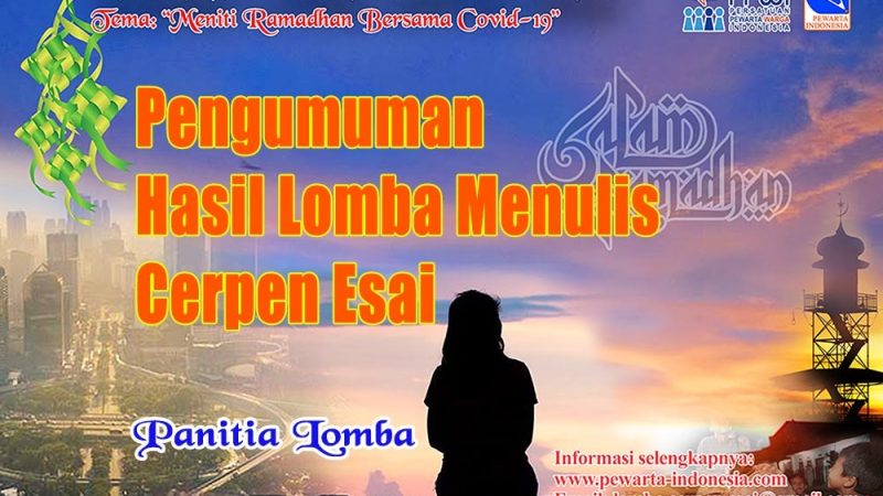 Pengumuman Hasil Lomba Menulis Cerpen Esai Ramadhan 1441 H