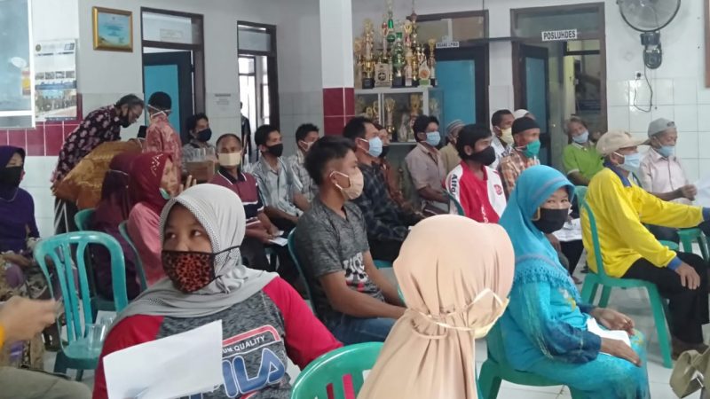 Alhamdulillah Bantuan Langsung Tunai di Desa Jatimalang, Kab.Pacitan Membantu Keluarga Miskin Terdampak Covid-19