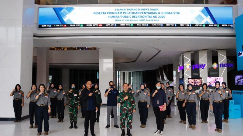 Sinergisitas Dinas Penerangan Angkatan Darat dan MNC Group, Tingkatkan SDM Jurnalistik