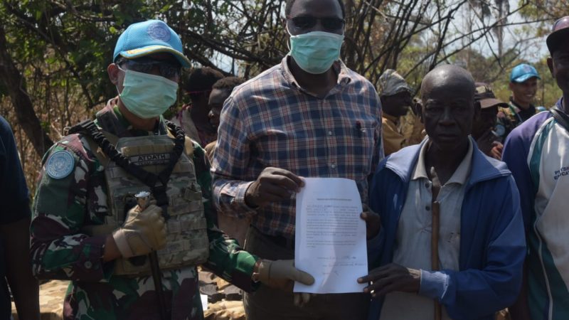 Akhiri Pertikaian, Satgas Indo RDB Monusco Mediasi Tiga Suku di Kongo