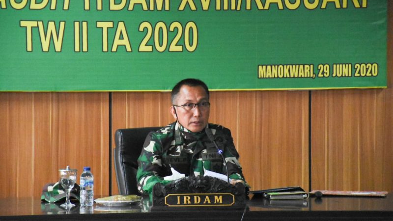 Taklimat Akhir Current Audit Itdam XVIII/Kasuari TW II TA 2020