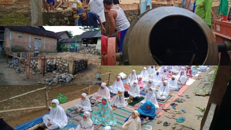 Semangat Gotong-Royong Masyarakat Desa Arjosari, Kabupaten Pacitan Tak Surut Oleh Pandemi
