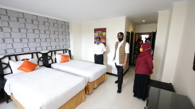 Ketua Gugus Tugas Nasional Tinjau Kesiapan Hotel Grand Surabaya untuk Relaksasi Tenaga Kesehatan