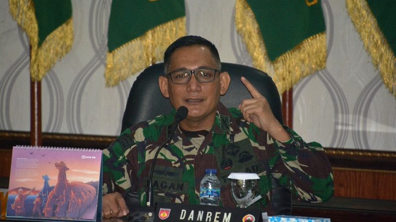 Danrem 071 Wijaya Kusuma; TMMD Harus Selesai Tepat Waktu