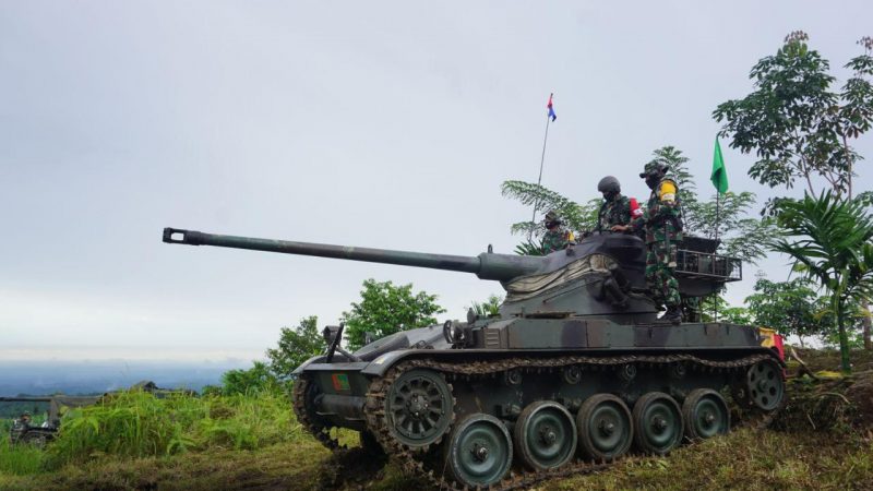 Aksi Sniper Tank Kavaleri Yonkav 6/NK “Tangguh dan Akurat”