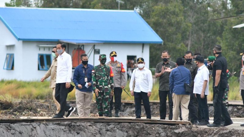 Pangdam Tanjungpura; Dampingi Kunjungan Kerja Presiden RI di Provinsi Kalteng