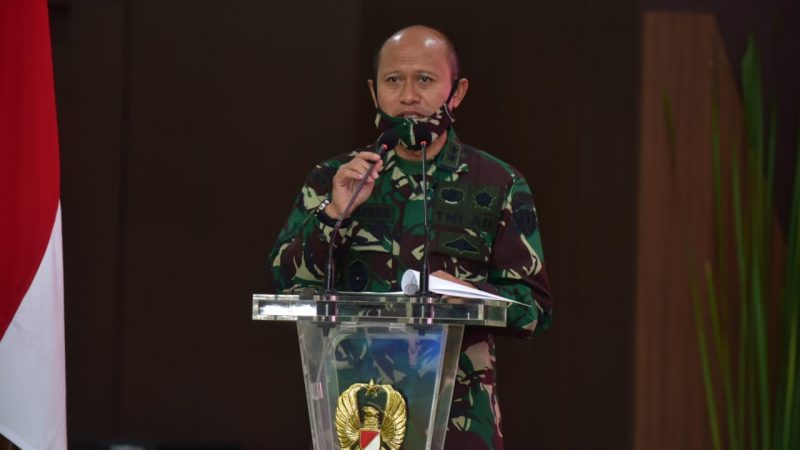Bersinergi Lawan Penyebaran Covid-19, TNI AD Komsos dengan Aparat Pemerintah
