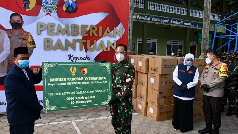 Pangdam, Gubernur dan Kapolda Kunker ke Pondok Gontor, Didampingi Danrem 081/DSJ