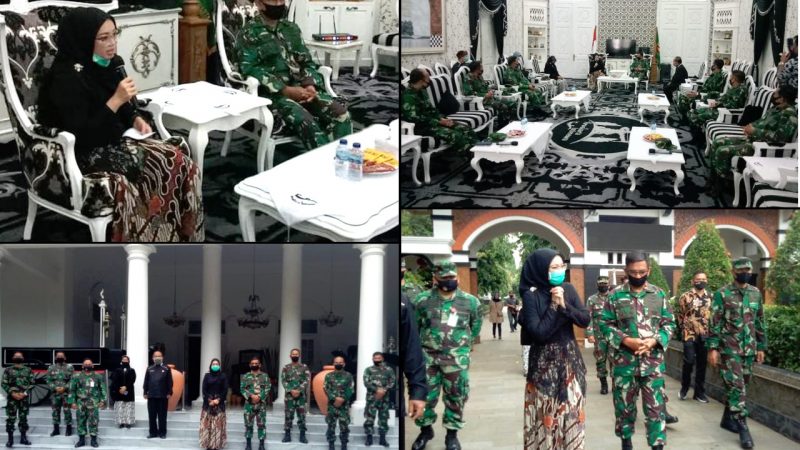 Komandan Lanud Suryadarma Bersilahturahim Mengunjungi Bupati Purwakarta