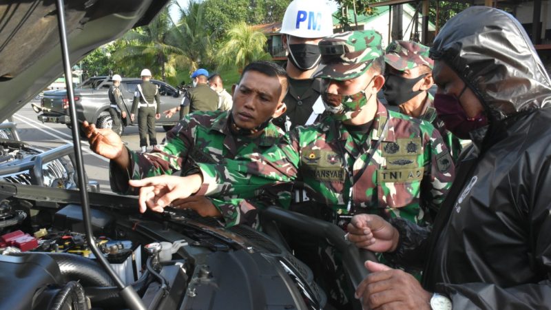 Pangdam Periksa Langsung Randis Personel Kodam XVIII/Kasuari