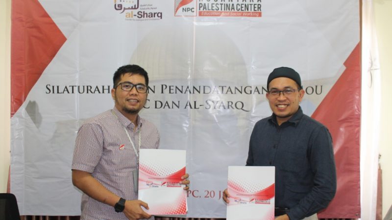 NPC dan CDC El-Sharq Teken MoU di Bidang Riset Soal Palestina