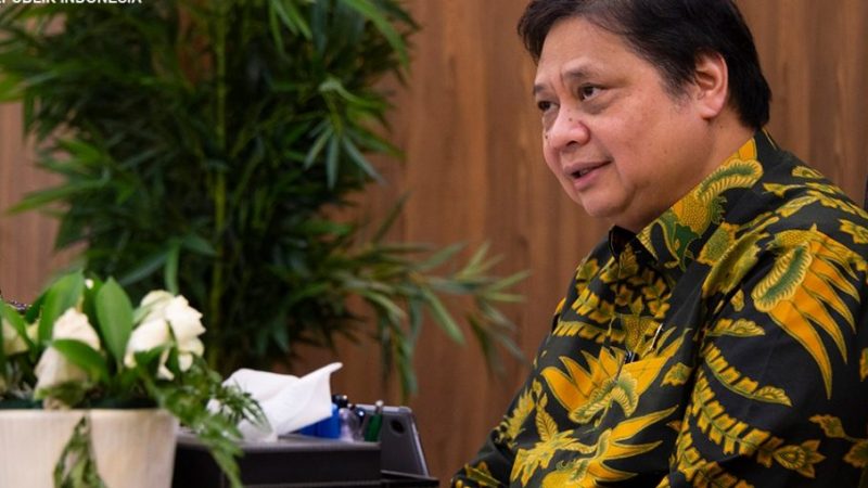 Menko Perekonomian, Hartarto: Pemerintah Dorong Kebangkitan UMKM Lokal Untuk Mengakselerasi Pemulihan Ekonomi Nasional