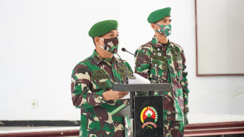 9 Jabatan Strategis di Lingkungan Korem 071/Wijayakusuma Diserahterimakan