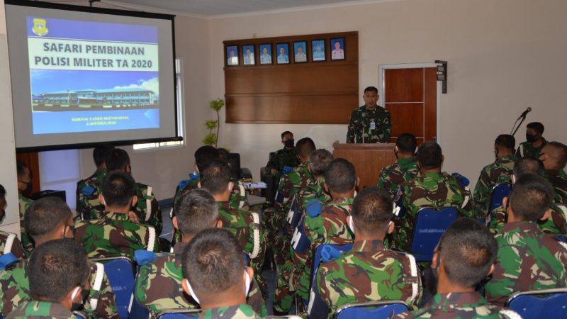 Safari Pembinaan Polisi Militer TNI AU di Lanud Suryadarma