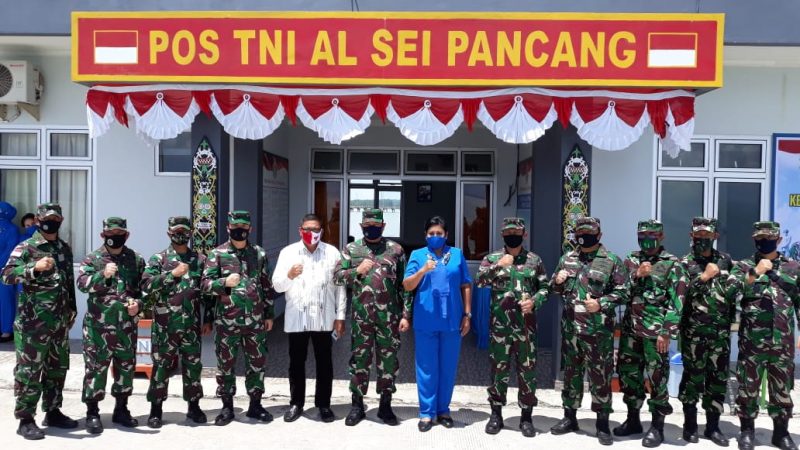 Beri Perhatian Prajuritnya, Kasal Kunjungi Pulau Sebatik