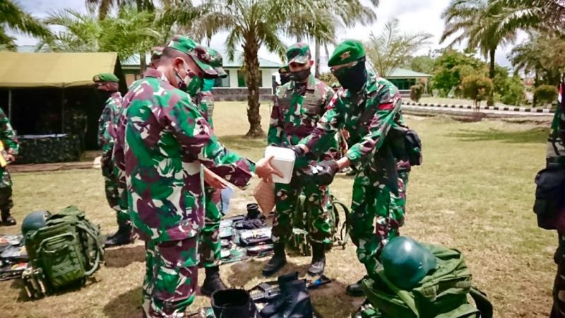 Tim Mabesad: Yonif 642/Kps Siap Jaga Perbatasan RI-Malaysia