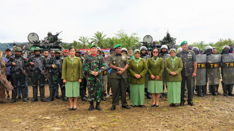 Yonif 761/KA Kodam XVIII/Kasuari Rayakan Hari Jadi Pertamanya.