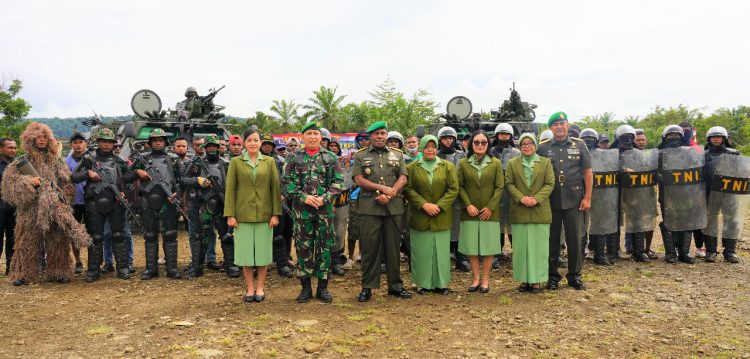 Yonif 761/KA Kodam XVIII/Kasuari Rayakan Hari Jadi Pertamanya.