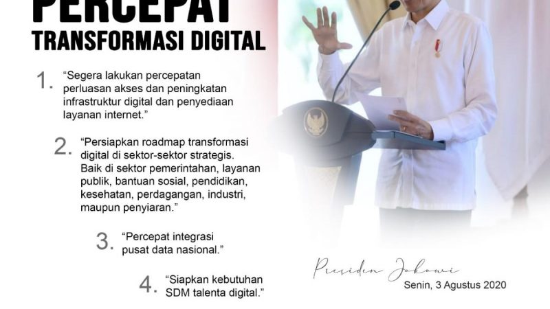 Percepatan Penyediaan Layanan Internet di 12.500 Desa/Kelurahan serta Titik-Titik Layanan Publik