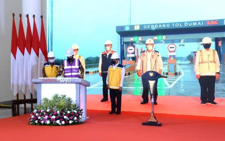 Presiden: Tol Pekanbaru-Dumai Undang Minat Investasi Kembangkan Usaha