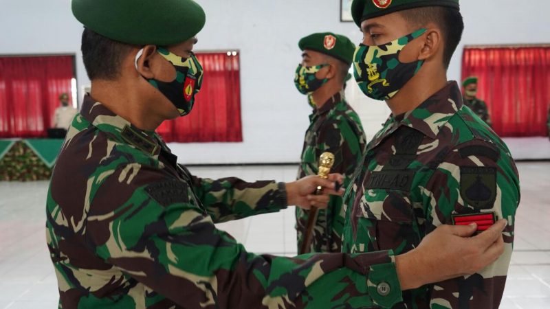 Danrem 071 : Kenaikan Pangkat Jangan Dijadikan Simbol Status