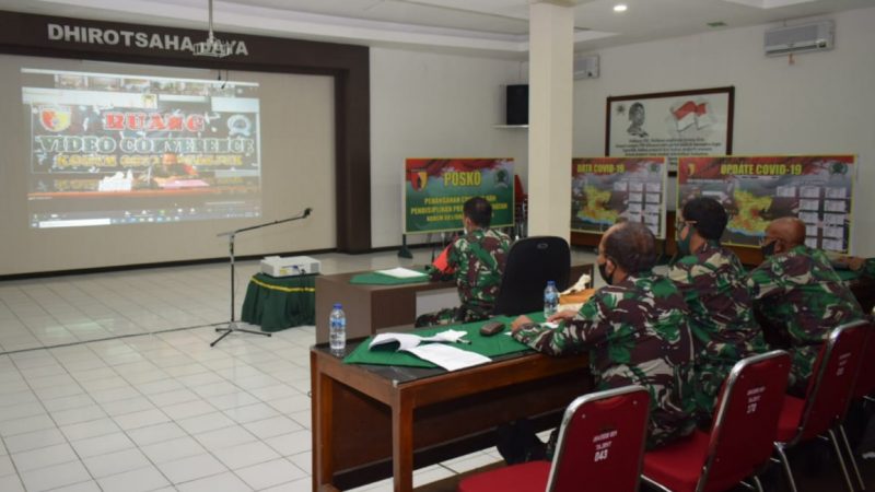Danrem 081/DSJ Minta Jajarannya Tingkatkan Kepekaan Terhadap Kondisi Wilayah