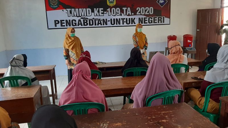 Penyuluhan KB Digelar Satgas TMMD 109 Kodim 0621/Bogor