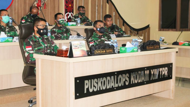 Pangdam XII/TPR : Penanganan Covid-19 Libatkan Segenap Penthahelix