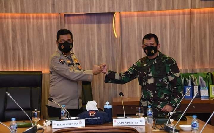 Kapuspen TNI : Sinergitas TNI-Polri Tidak Perlu Diragukan Lagi