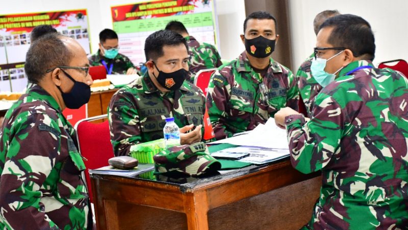 Danrem 081/DSJ Sambut Baik Kedatangan Tim Wasrik Itjenad