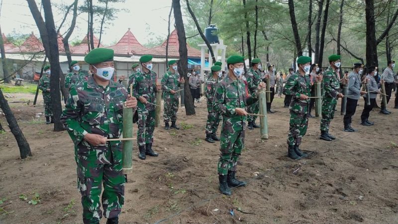 Waspada Bencana, Kodim 0801/Pacitan Pukul Kentongan Serentak Selama Satu Menit