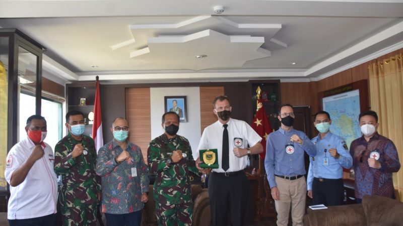 Pangdam XVIII/Kasuari Terima Kunjungan Delegasi Regional ICRC