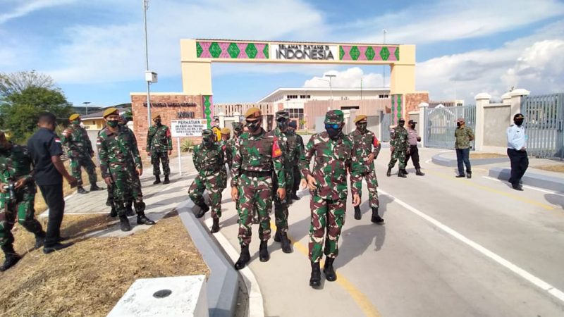 Kasdam IV/Diponegoro Kunjungi Prajuritnya Di Perbatasan RI-RDTL
