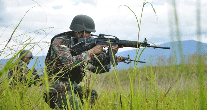 1 Kusuma Bangsa Gugur dalam Kontak Tembak dengan KKB  di Intan Jaya