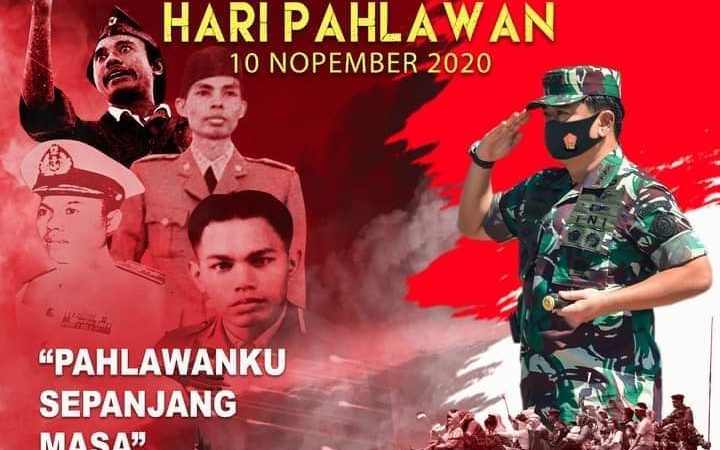 Panglima TNI Beserta Segenap Jajaran TNI Mengucapkan Selamat Hari Pahawan 10 November 2020