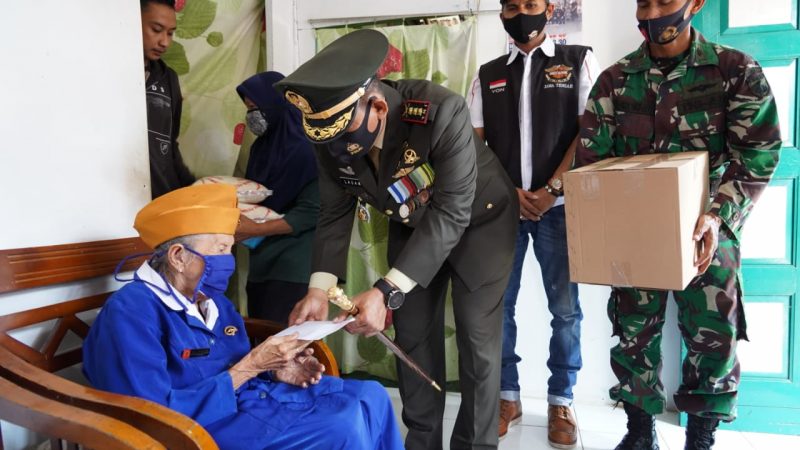 Kado Indah Danrem 071/Wijayakusuma di Hari Pahlawan Buat Veteran Banyumas