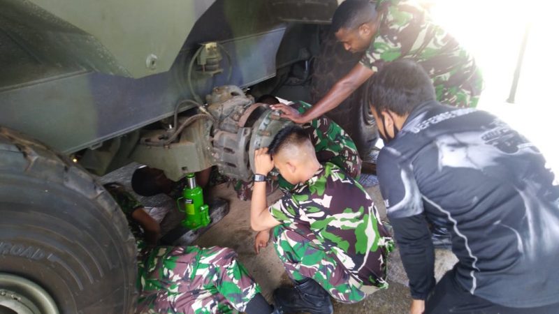 Paldam XVIII/Kasuari selenggarakan “Transfer of Technology” Ranpur Anoa
