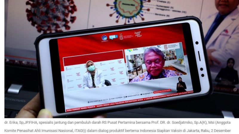 Covid-19 Penyakit Tingkat  Penularan Tinggi;    Vaksin dan  Disiplin Jalankan  3 M Pencegahannya