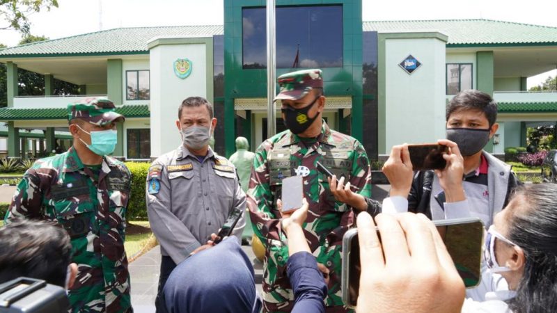KUNJUNGAN PERDANA DANREM 061/SK KE KODIM 0621/KAB. BOGOR