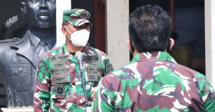 Jatim Berlakukan PPKM, Danrem 081/DSJ Beri Sosialisasi Kepada Anggota