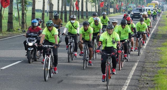 Wijayakusuma Gowes, Jaga Imun dan Patroli Wilayah